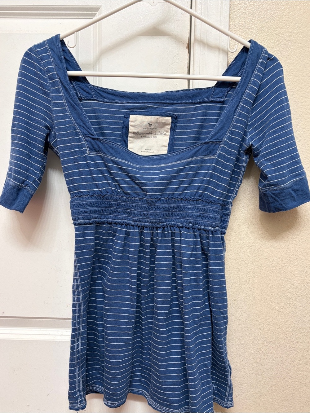 Vintage Abercrombie and Fitch Babydoll Top